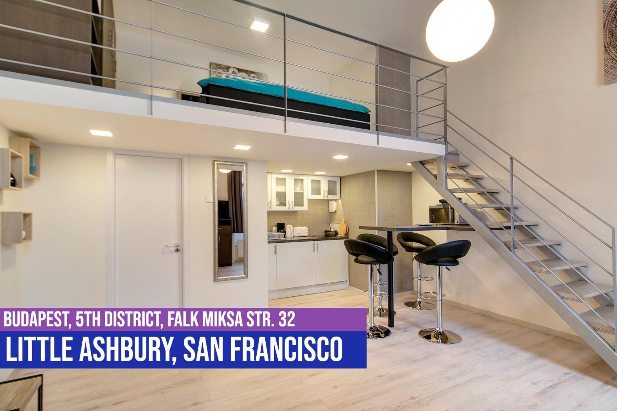 בודפשט Little Americas Ashbury San Francisco Apartment מראה חיצוני תמונה