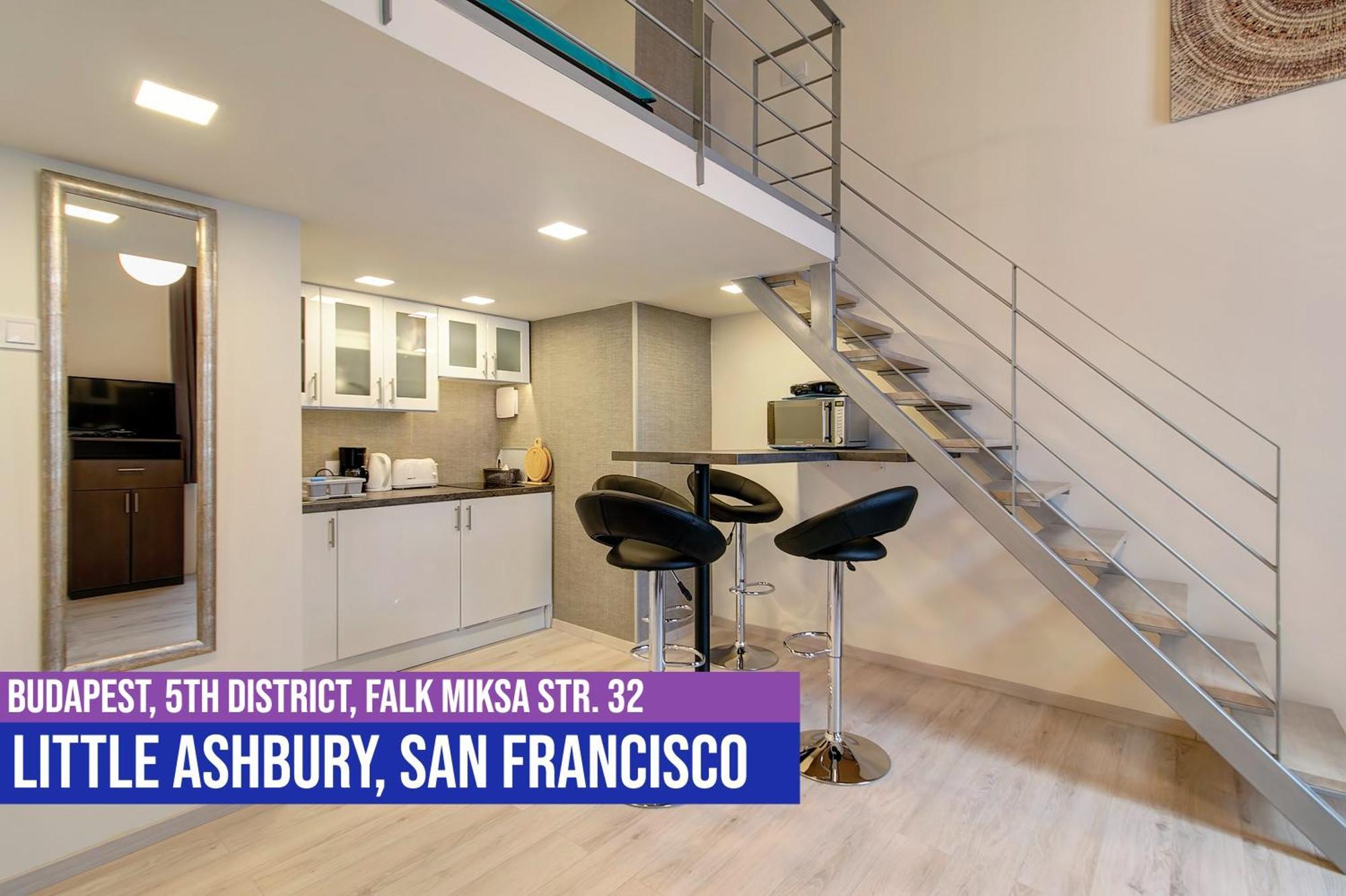 בודפשט Little Americas Ashbury San Francisco Apartment מראה חיצוני תמונה